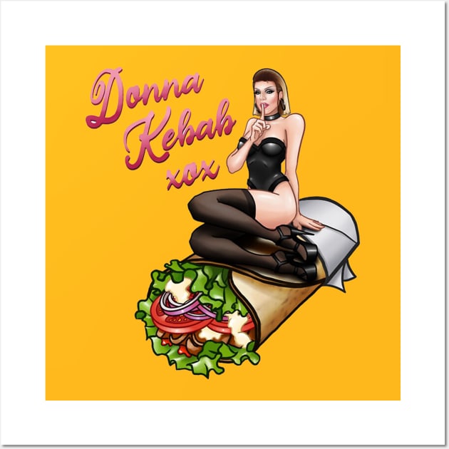 Donna Kebab xox Wall Art by marvelstolle